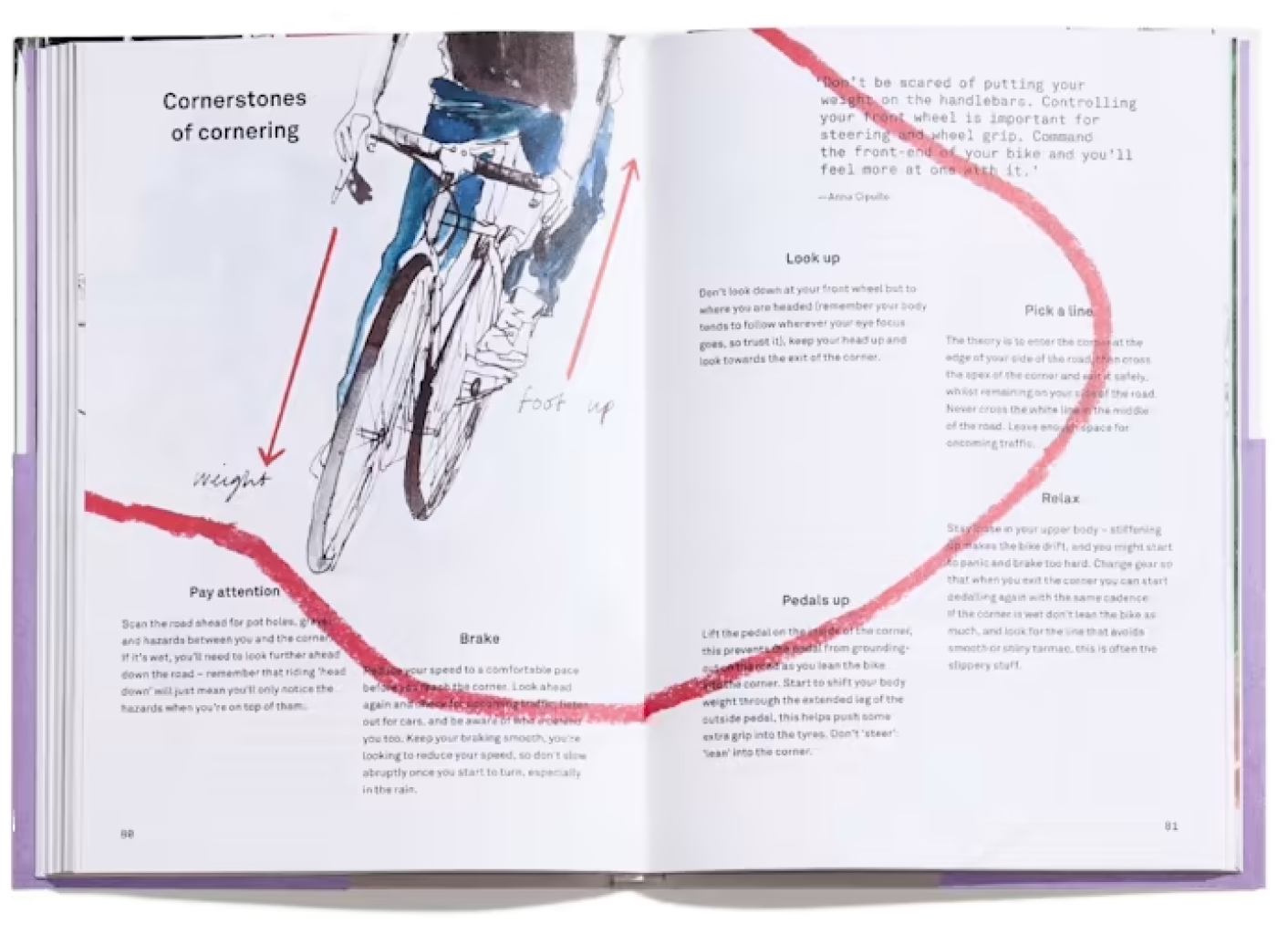 Getting started in road cycling page 81