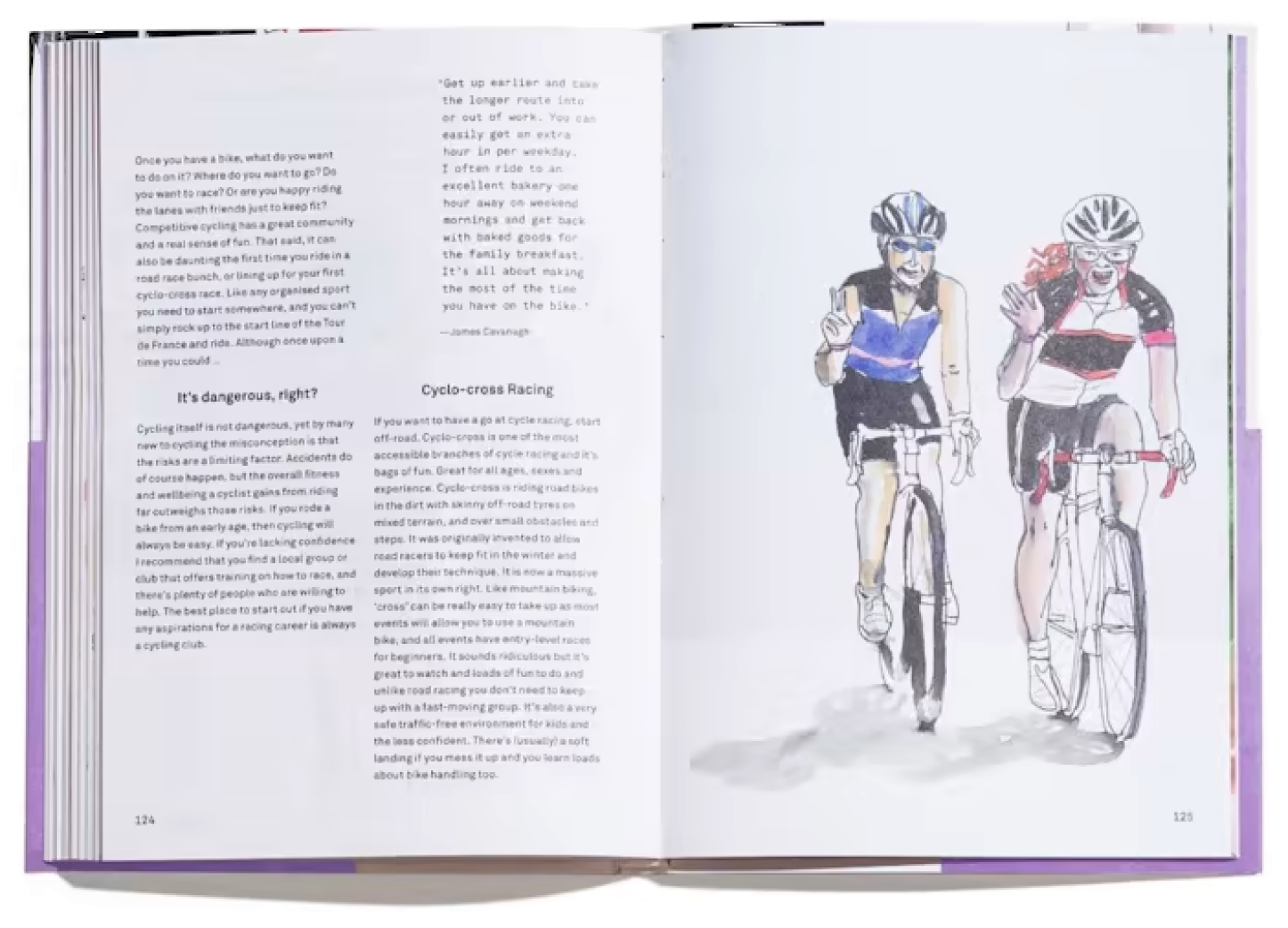 Getting started in road cycling page 125